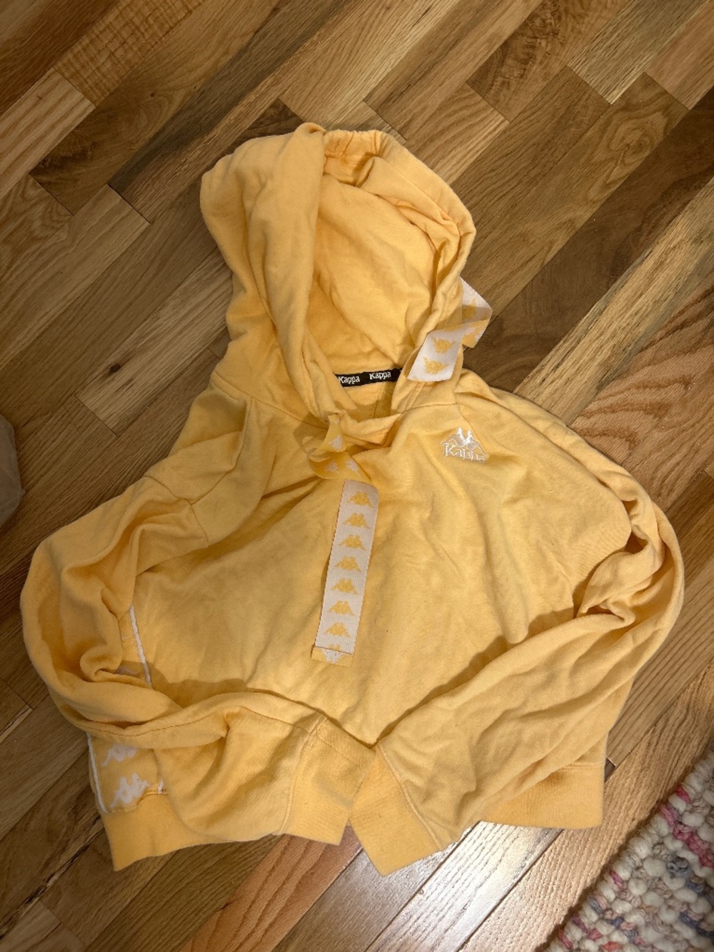 Kappa crop hoodie creamsicle orange - Picture 1 of 3